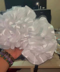 Fluffy ruffle socks
